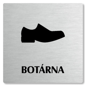 Botárna, 80x80mm, stříbrná, Nevada